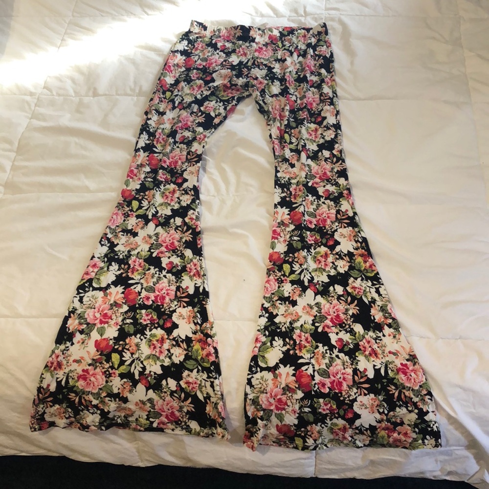 Floral Bell Bottoms